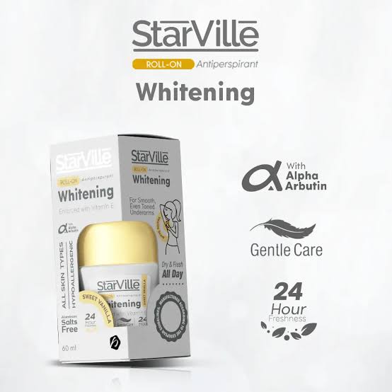 ستارفيل رول أون لتبييض البشرة برائحة النسيم المنعش 60 مل